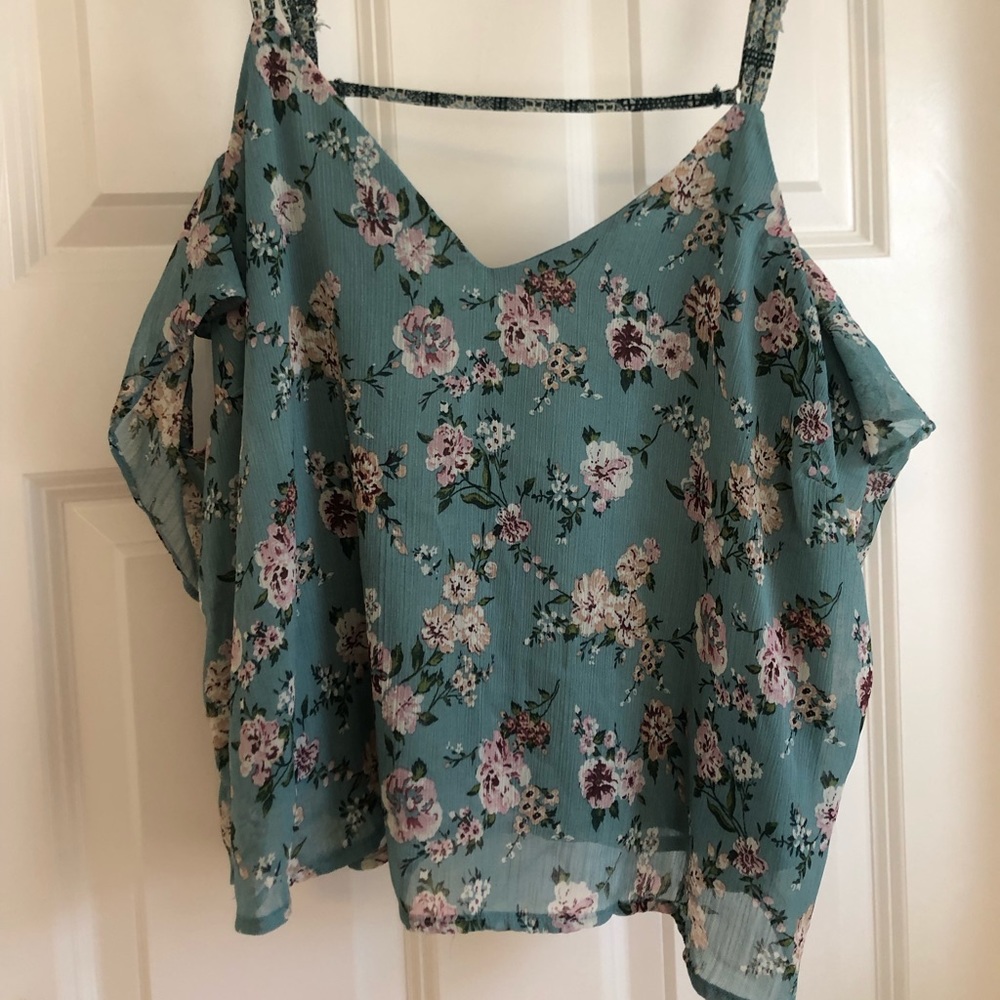 Floral tank top